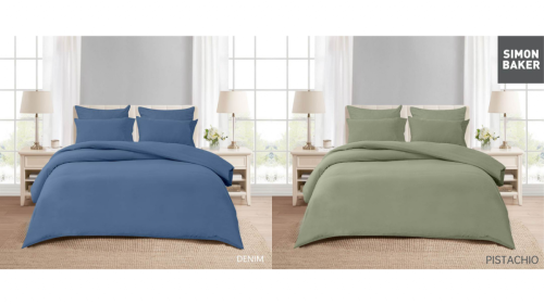 Vintage Wash Duvet Cover Sets (New) King + 2 P/cases   